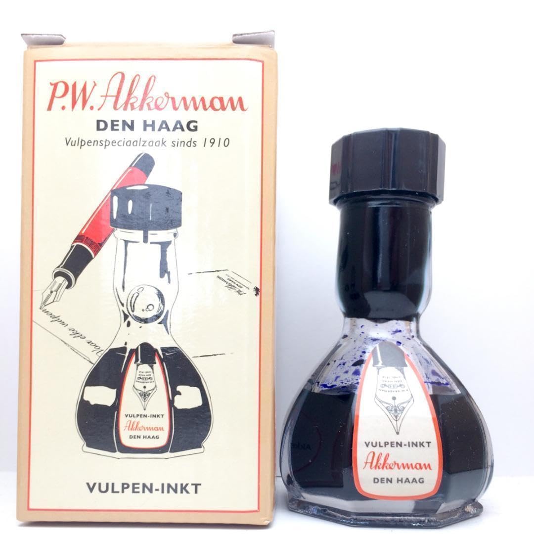 Amazon | 【稀少品】P.W. Akkerman アッカーマン 特殊ボトル 万年筆