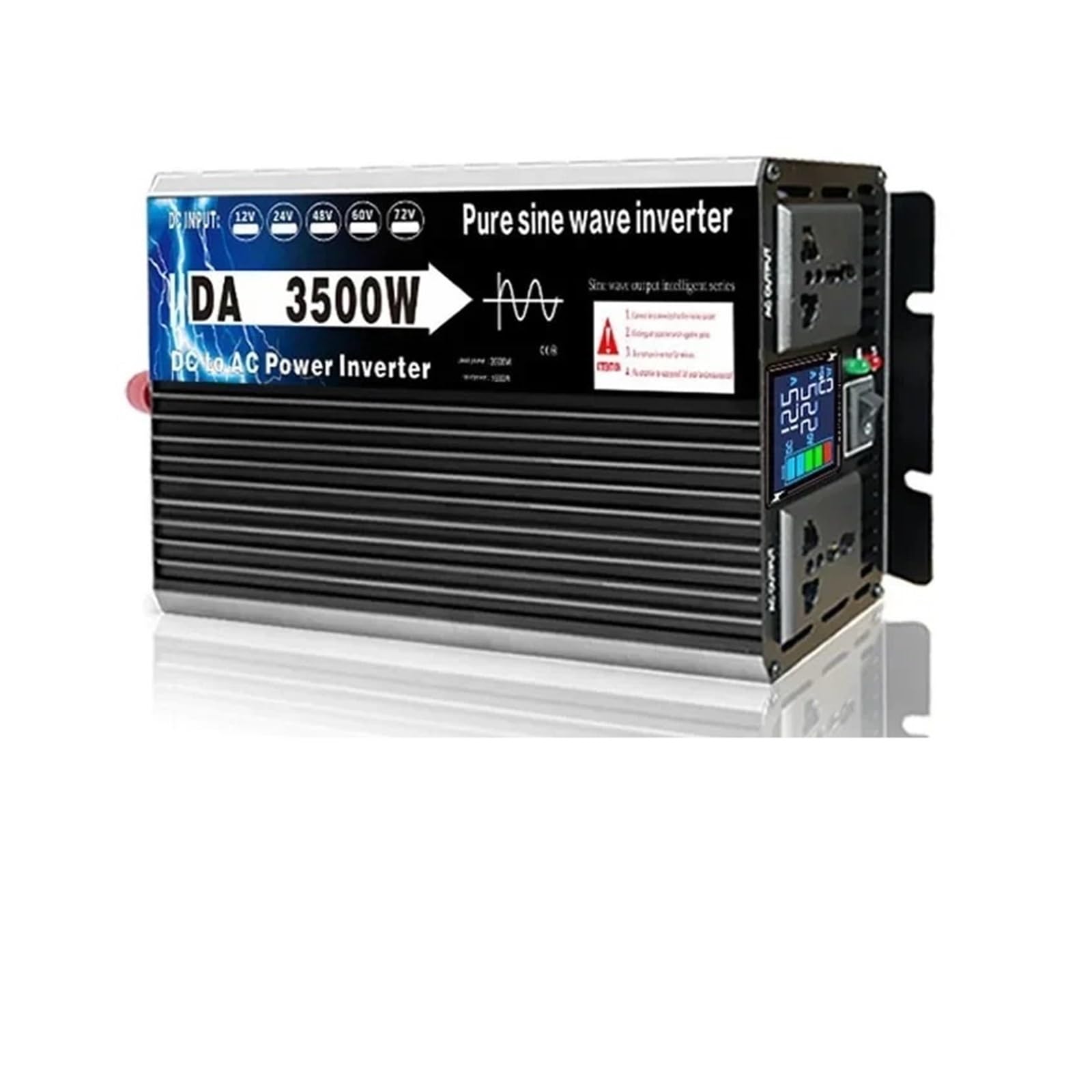 Convertisseur pur sinus 12V 220V 3500W pour installation solaire - 7