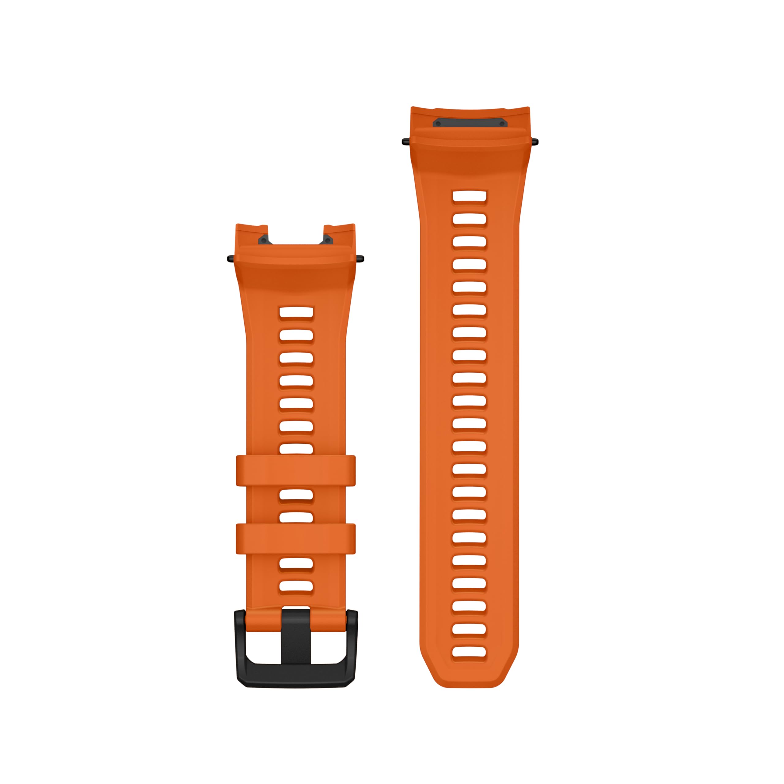 Garmin Instinct 3, zapasowy pasek do smartwatcha 50 mm, oryginalne akcesorium, pomarańczowy Ember Orange, Ember Orange, Jeden rozmiar, Nowoczesny