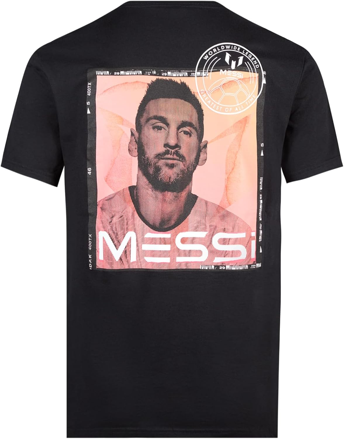Messi Mens Tribute Tee, Short Sleeve T-Shirt, 100% Cotton, Standard Fit with Graphic - Image 6