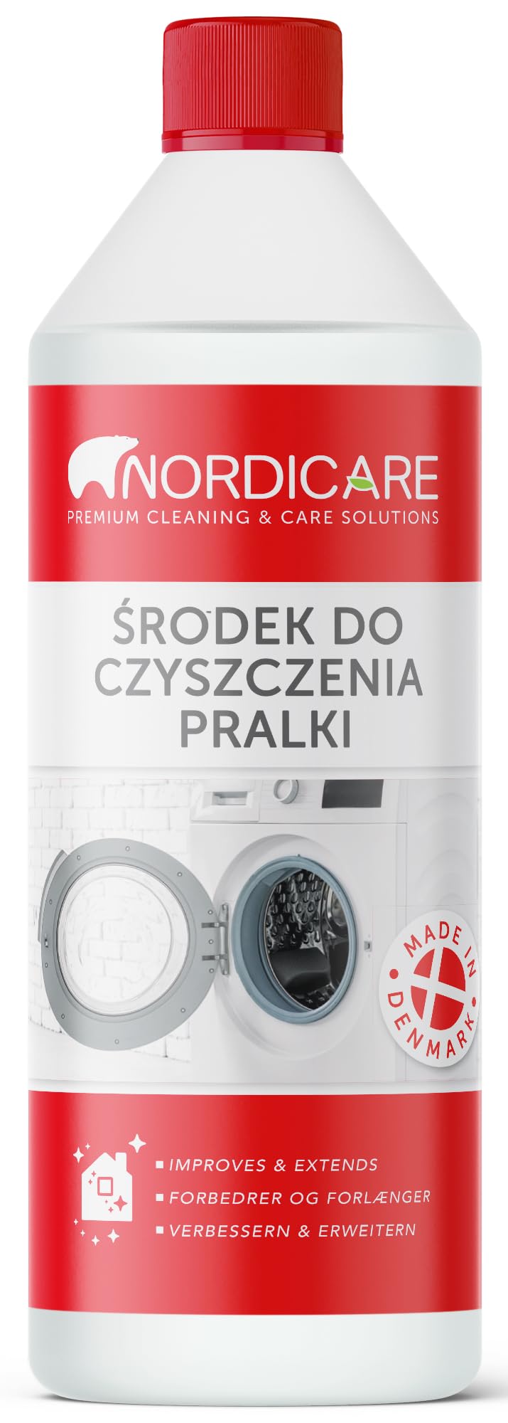 Nordicare Płyn do czyszczenia pralek [1L]