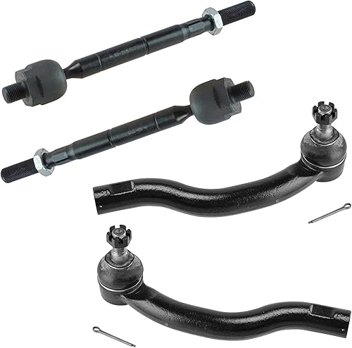 Miniatura 678 de TRQ - Juego de barras de acoplamiento delanteras interiores y exteriores