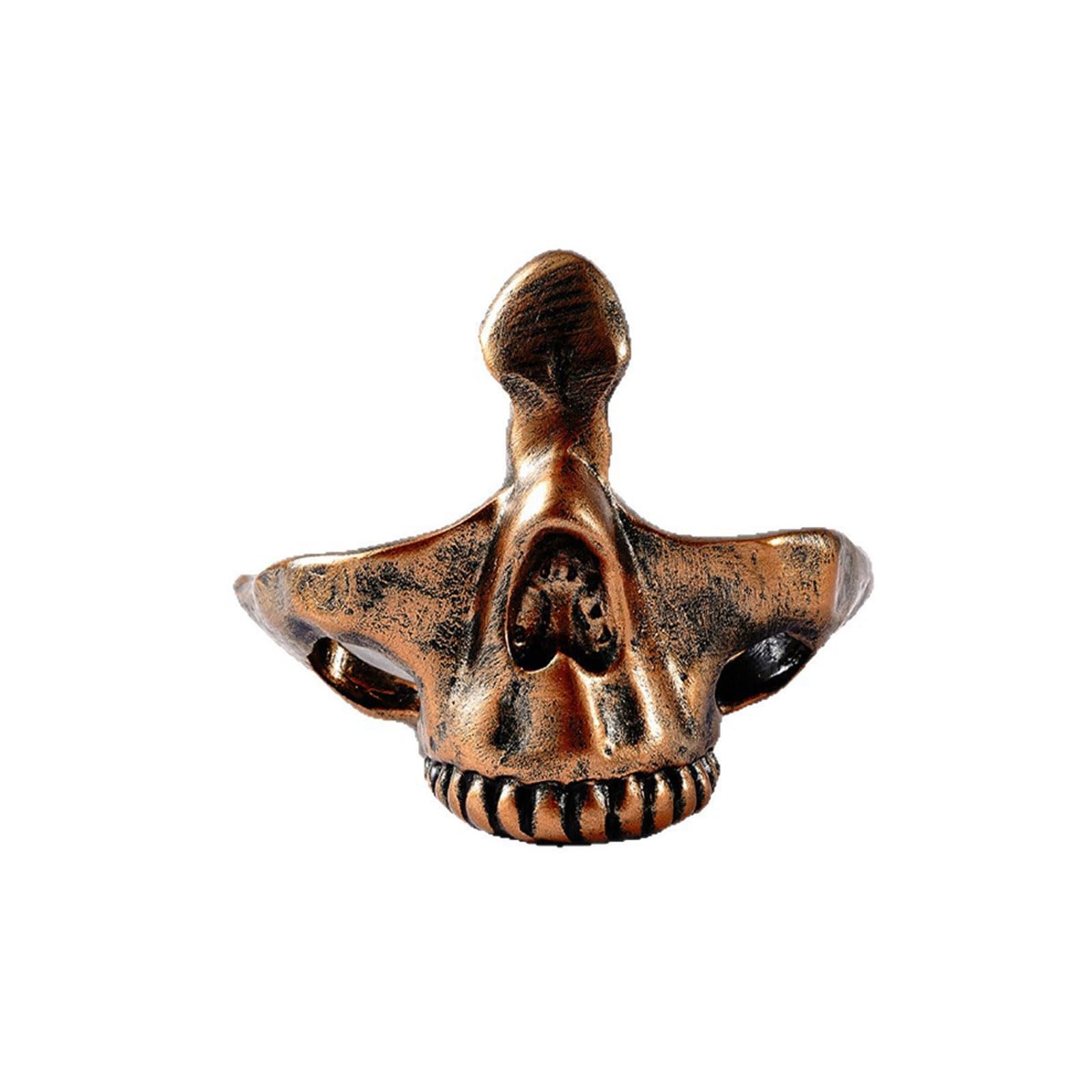 Eyewear Display Holder Skull Resin Gothic Tabletop Decor with Small Tray, Desk or Vanity Stand for Everyday Use Sunglasses Spectacle Display Rack Holder Sculptures Skull Glasses Gothic Desk Decor