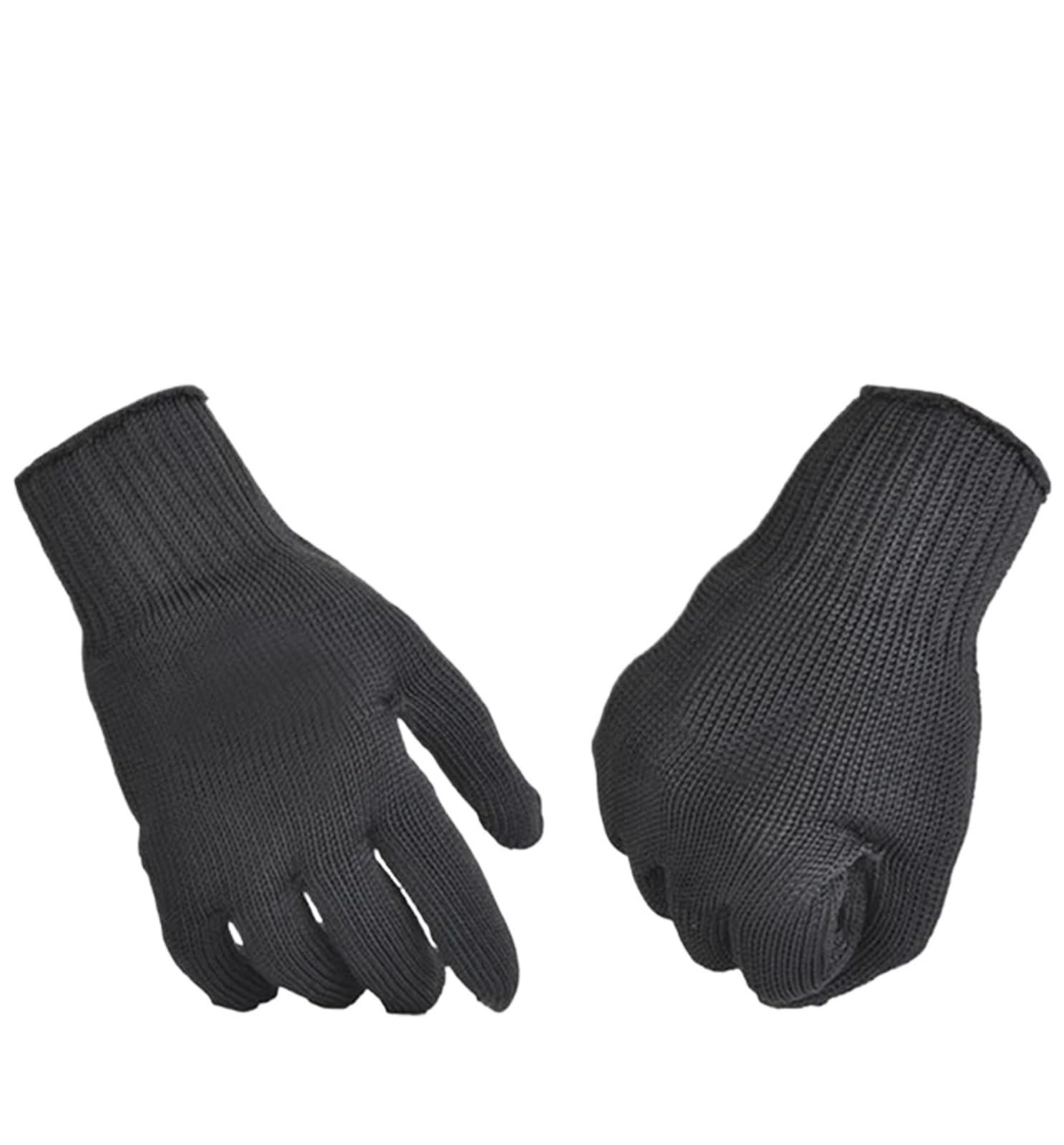 1 paio di guanti antitaglio, da pesca for macellai, lavoratori, costruttori, sicurezza for lavori in cucina Resistente alla perforazione(Xl)