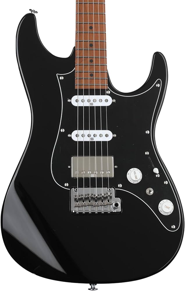 Amazon.com: Ibanez Prestige AZ2204B Electric Guitar - Black