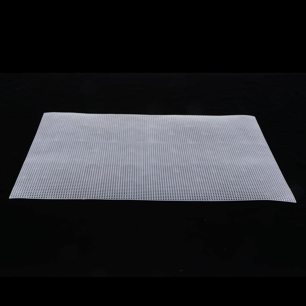 2xBlank Rug Hooking Mesh Canvas for Rug Making Latch Hook Crafts Work Small