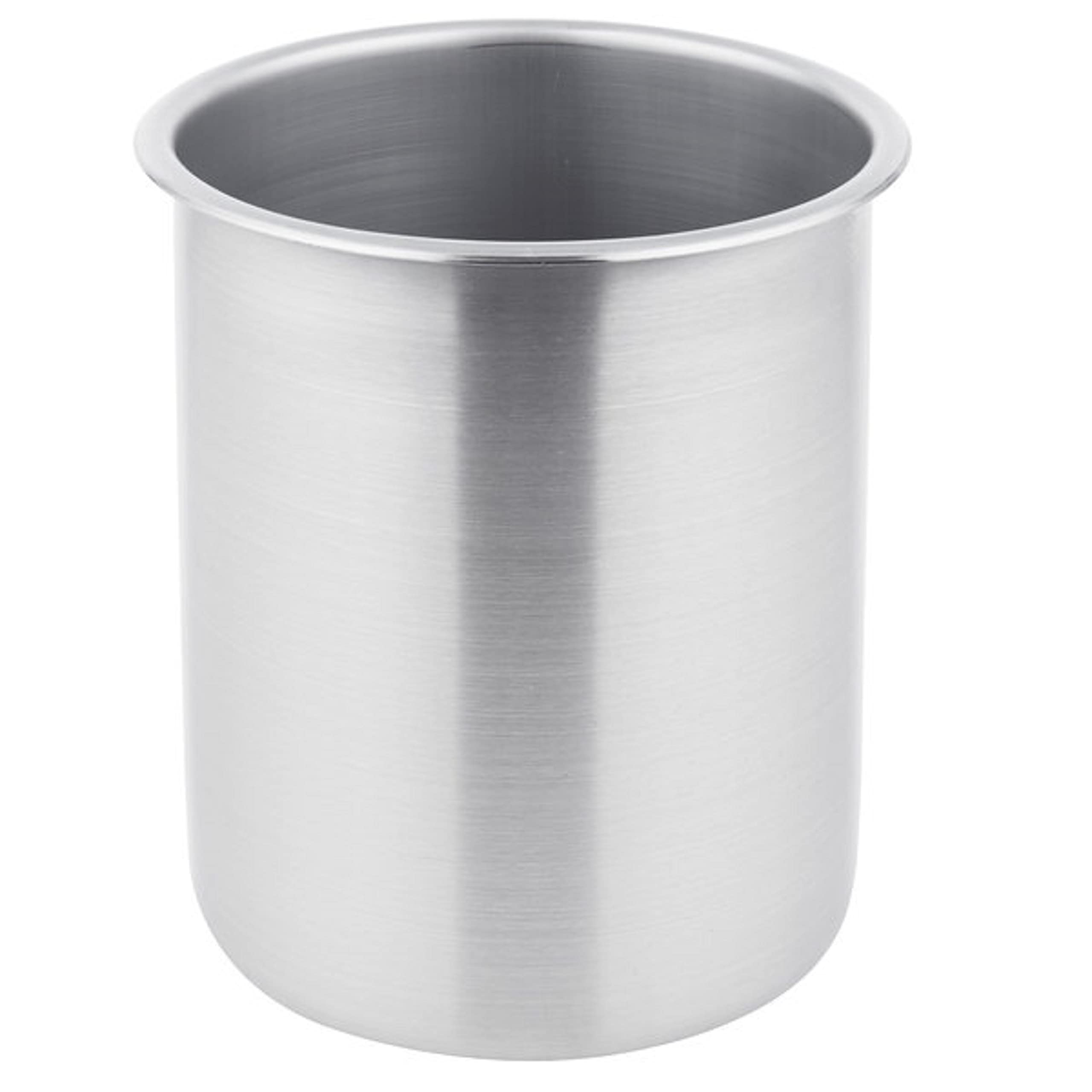 TrueCraftware- 3-1/2 Qt. Stainless Steel Bain Marie Pot -for Sauces Warmer and Soup Chafer Soup Pot Soup Station Applicable to Restaurant Catering Buffet Parties Banquets Commercial Use