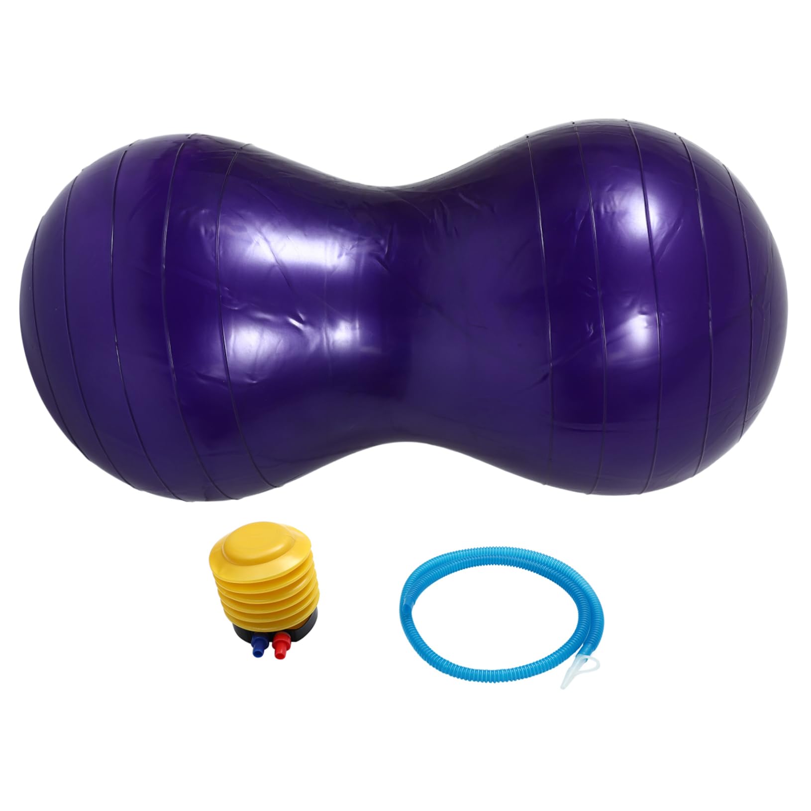 Pelota De Masaje De Yoga Pelota De Gimnasia De Embarazo Espesar De Yoga Equipo De Ejercicio De Estabilidad para Púrpura De Polivinilo