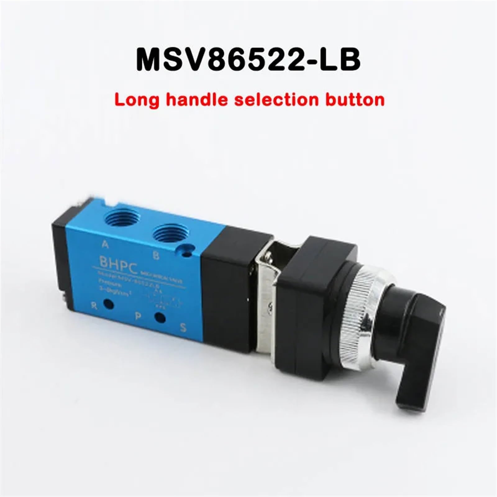 Valvola Meccanica a 5 Vie Serie 2 Posizioni MSV86522 MSV86522-R/EB/PPL/TB/LB/PB/PP Valvola di Controllo pneumatica Manuale azionamento Manuale dell'Aria(MSV86522PPL)