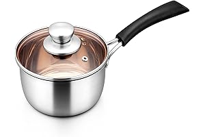 LIANYU 1QT Saucepan with Lid: An Unbeatable Small Soup Pot for Your Cooking Adventures