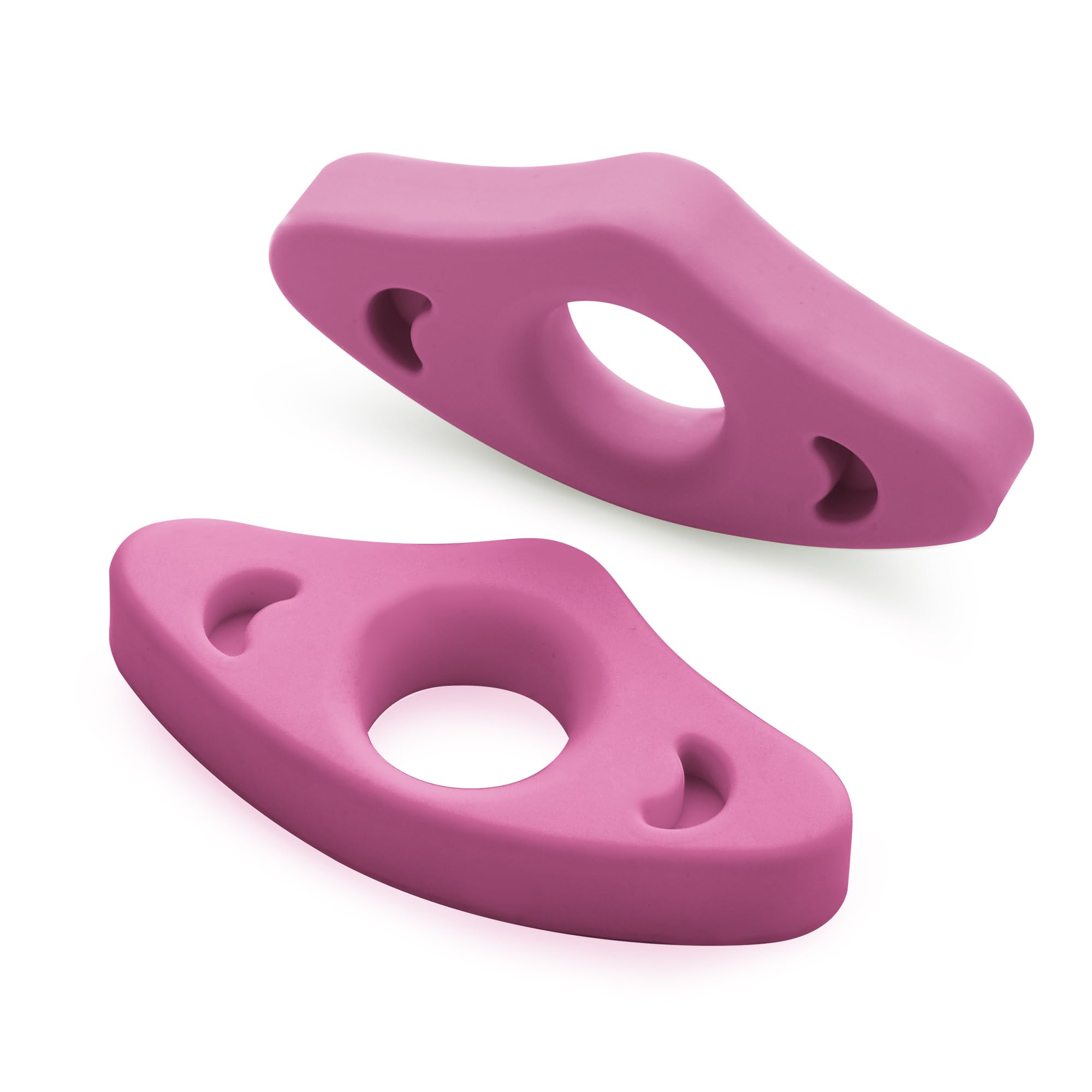 Book Page Holder, 2 Pack Breathable Silicone Thumb Page Holder for Reading, Ideal Book Reader Gifts and Reading Accessories (Medium Size, Purple)