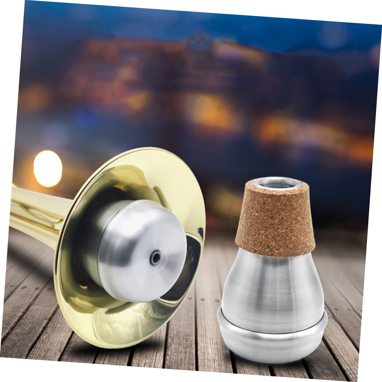 Sordina per Tromba Portatile Mini, Dispositivo Mute 1 Pezzo | Alluminio, Accessorio per Musicisti Jazz, Intonazione e Qualità Sonora, Formato Compatto