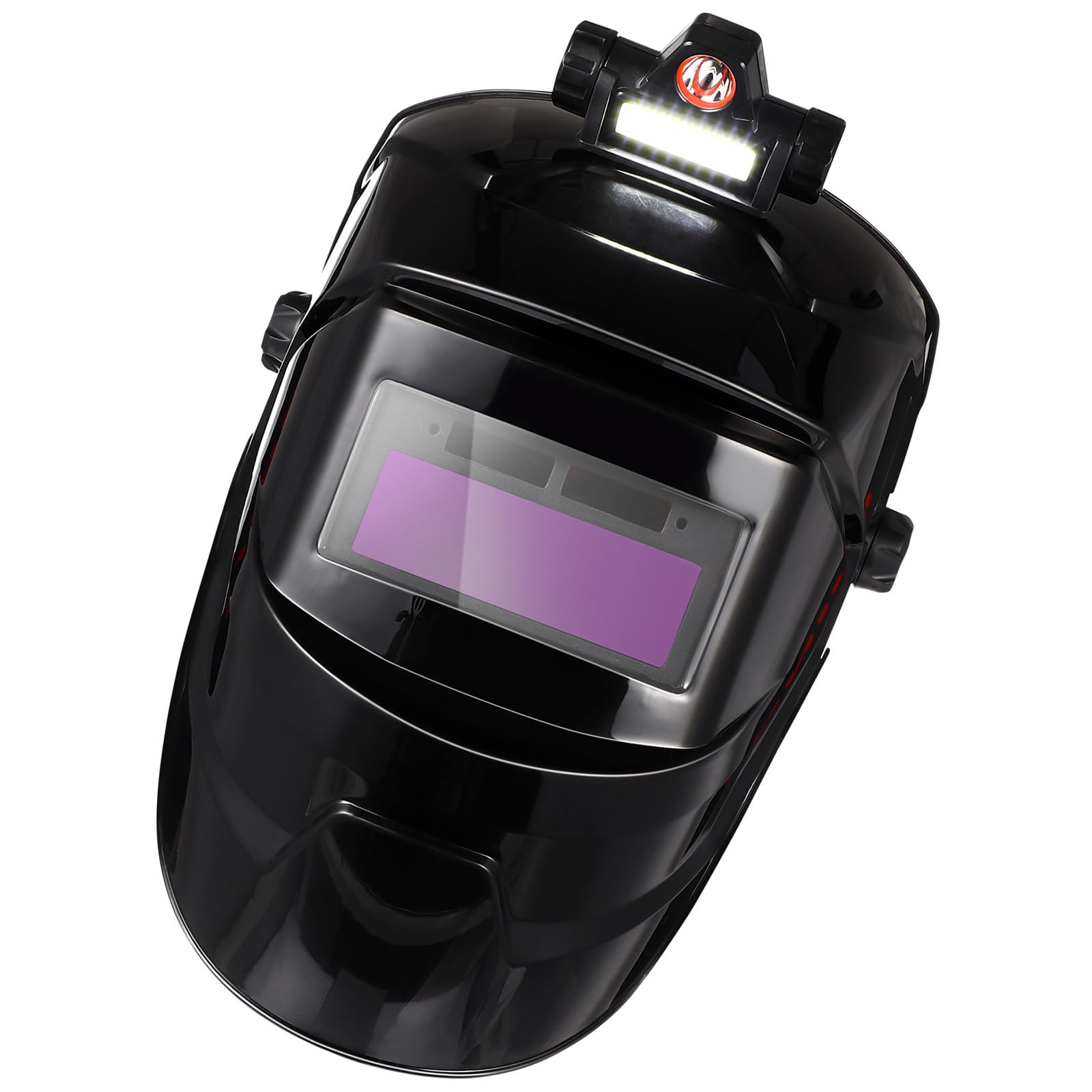 Zerodeko Masque de Soudage à Assombrissement Automatique Noir Grand Écran de Visualisation et Réglage D'intensité pour Protection Lors des Tâches de Soudure et Découpe