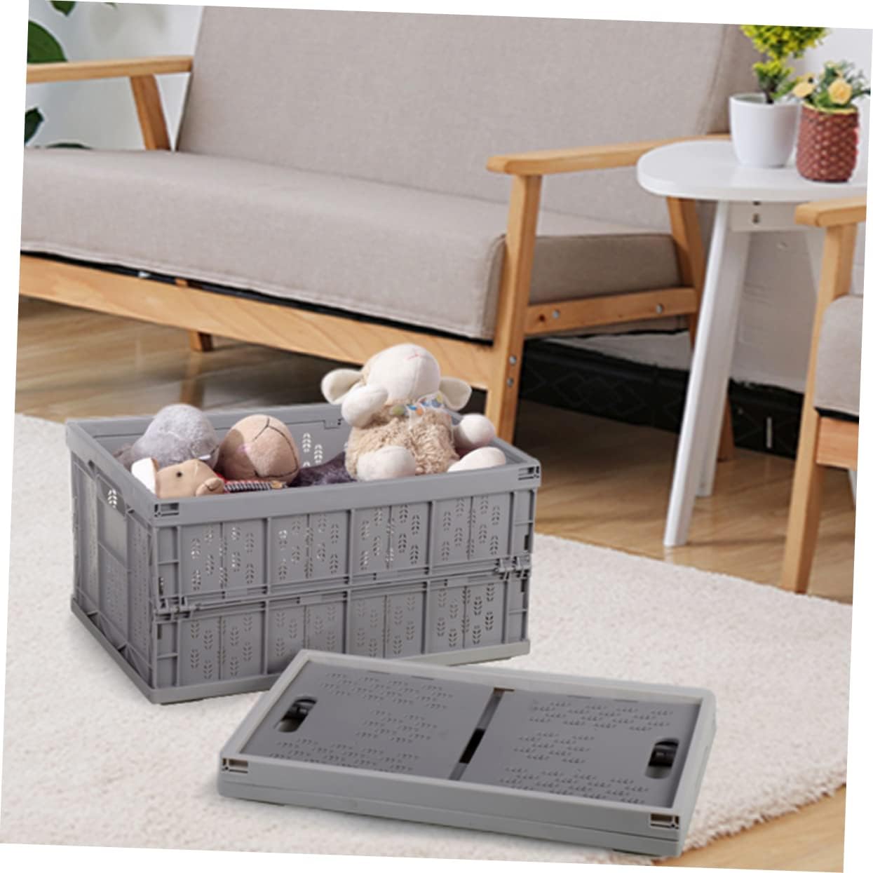 Portable Storage Container Stackable Storage Folding Storage Bins Storage Bins Storage Crates Versatile Storage Versatile Storage Container/2330