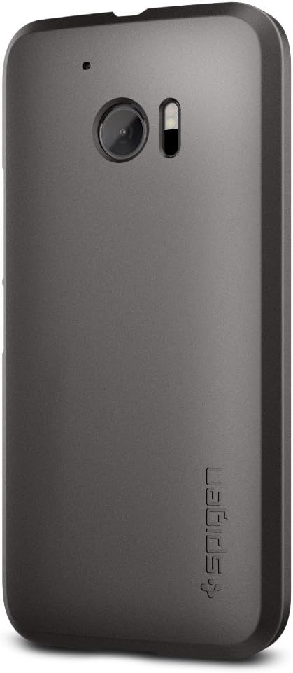 Spigen Thin Fit HTC 10 Case with Premium Matte Finish Coating for HTC 10 2016 - Gunmetal
