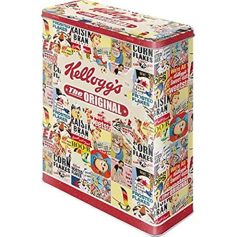 Nostalgic-Art 30308 - Kellogg's The Original Collage, Storage Tin Box XL Cover