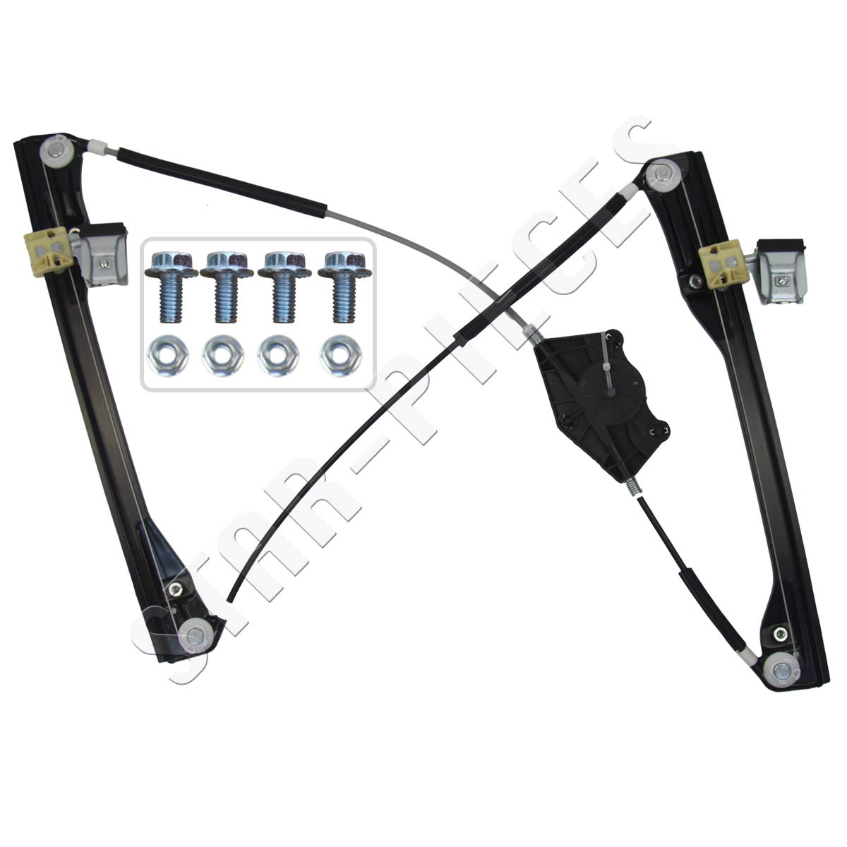 STARKIT PERFORMANCE Elevalunas compatible para Golf 4 (1997-2006) DELANTERO DERECHO (pasajero) (3 puertas) 1J3837462F, 1J3837462H, 1JM898462A, 1J3837462D