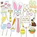 Easter Photo props, Birthday photo booth Props, NO DIY required, attached to the sticks, by USA Sales Seller