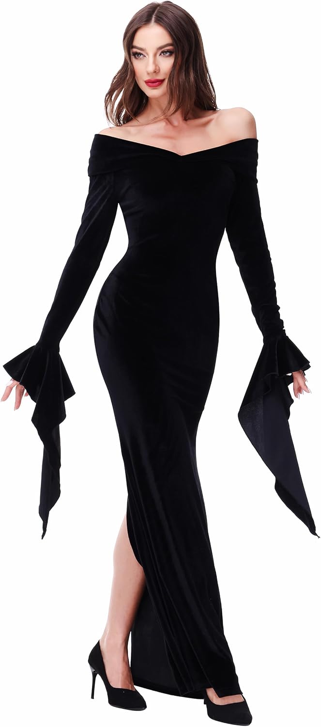 LUYANA Halloween Costumes Women Cosplay Maxi Long Dresses - Image 4