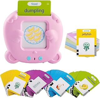 جهاز بطاقات صوتية لتعليم الأطفال اللغة الإنجليزية من خلال 224 بطاقة ناطقة بيشحن يو اس بي وبيساعد الطفل ينطق صح ويتعلم بسرعة | من عام