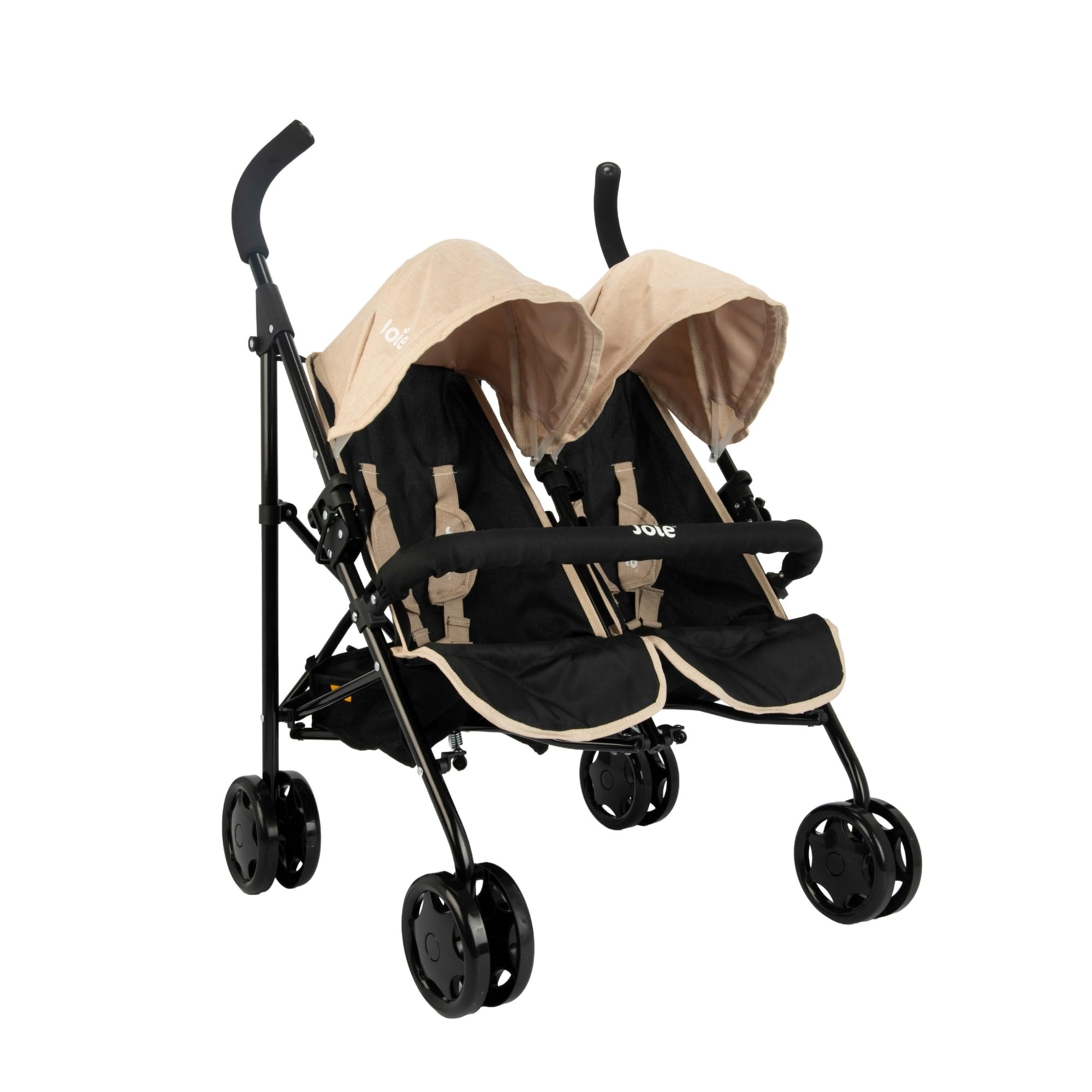 Joie Aire Twin Pushchair | Childrens Double Stroller Pram In Black & Stone | Childrens Baby Doll Stroller Toy Umbrella Fold Stroller | Role Play Toy Dolls Buggy Pushchair | Ages 3+