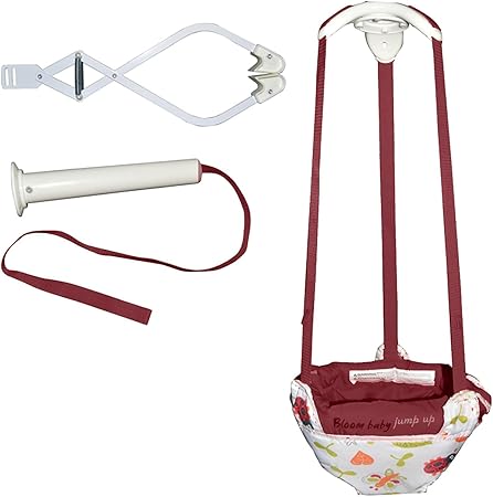 Marrone Baby Doorway Jumper-Durable Baby Jumper for Doorways-Door Jumper for Baby with Adjustable Strap-Easy to Exercise for Infants and Toddlers for 6-24 Months