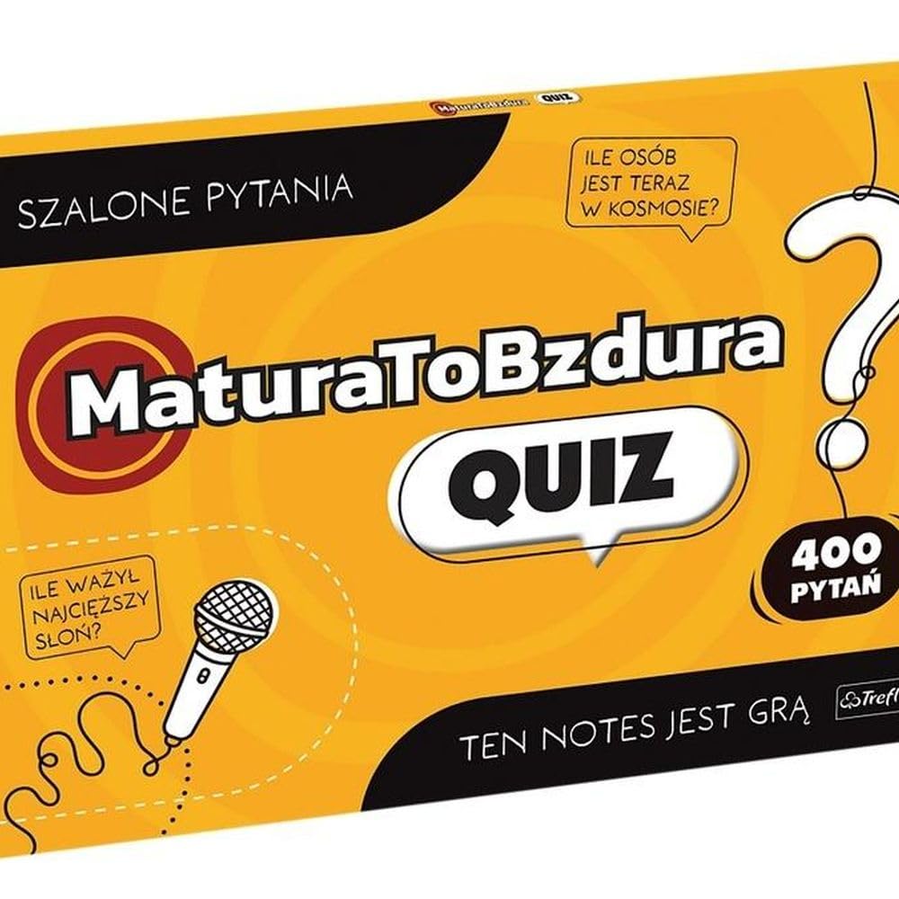 Matura to bzdura. Quiz Polska Gra Karciana Planszowa Towarzyska Imprezowa Prezent Polish Board Game