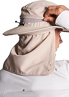 Vista 8 de Sombrero flotante para navegación con cuello Protección solar UPF 50+ Convertible