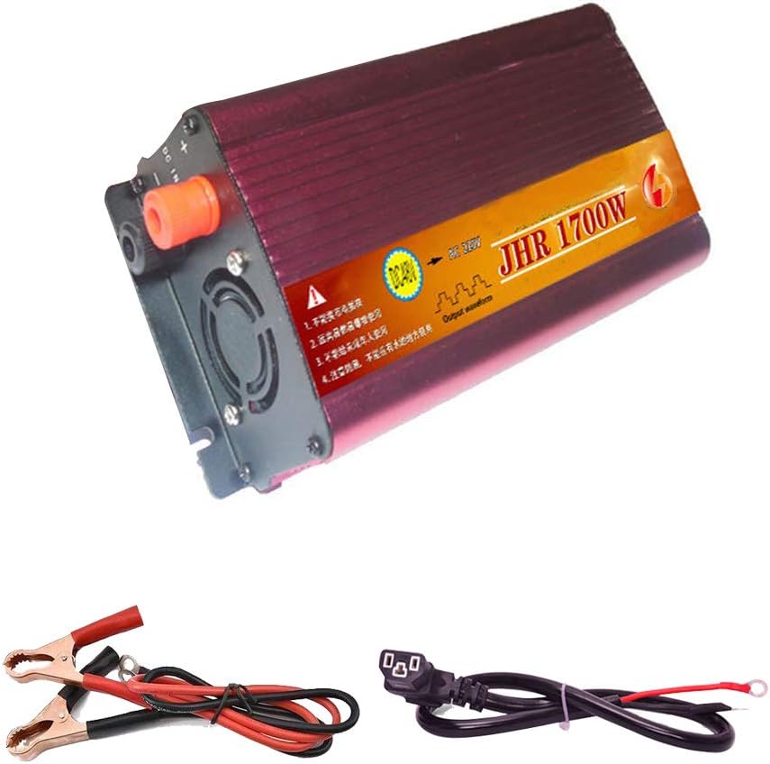 WGE Convertidores De Potencia De Inversor De 36V CC A 220V CA, Toma De Corriente del Inversor De CA,1700w