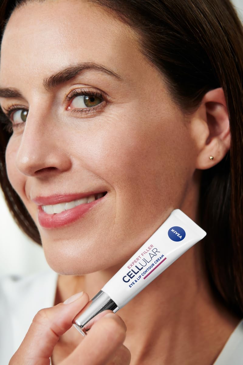 NIVEA CELLULAR Expert Filler Konturujący Krem pod oczy przeciwzmarszczkowy z kwasem hialuronowym, 15ml