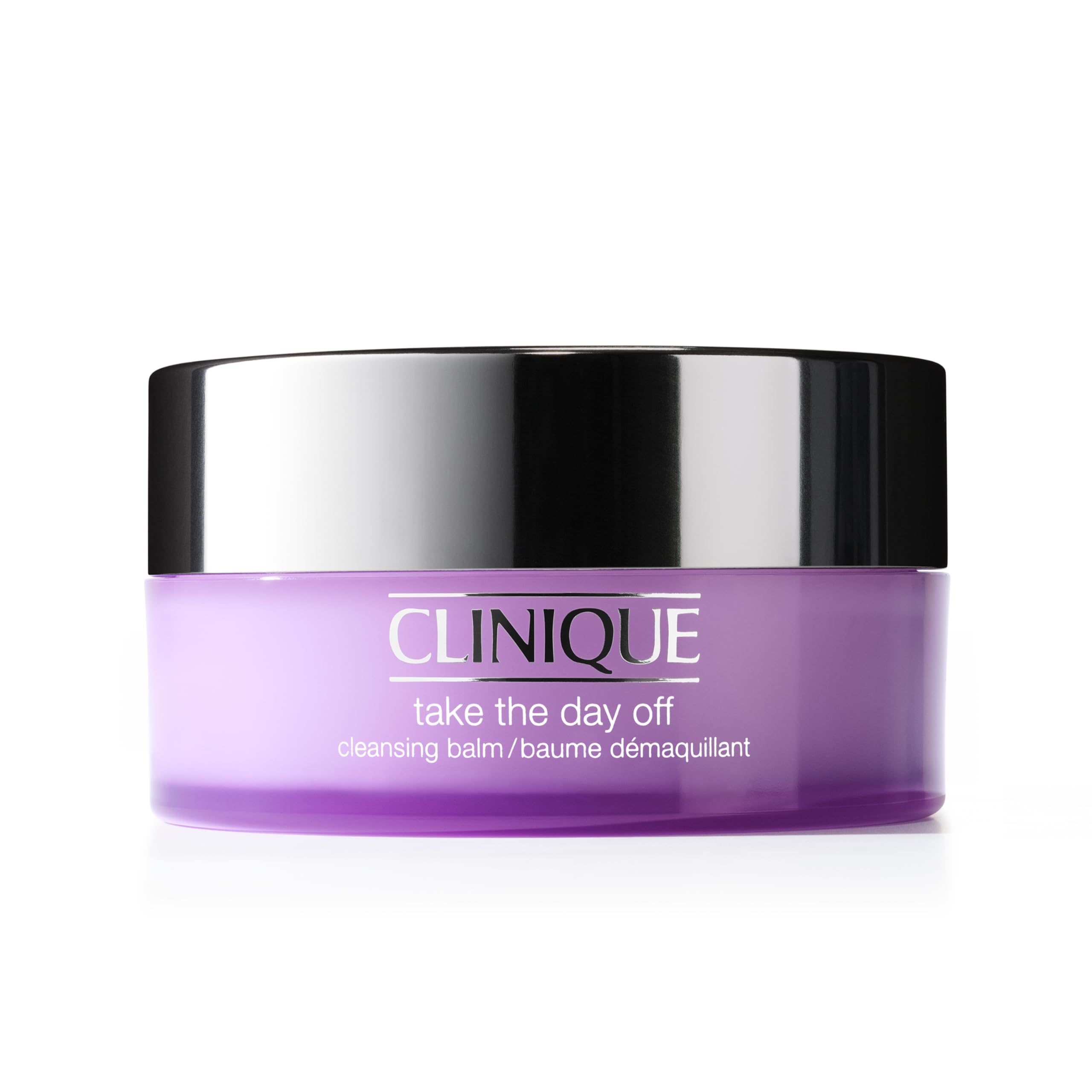 Clinique Take The Day Off™ Cleansing Balm Make-up-Entferner | Seidiger Gesichtsreiniger, der mühelos Make-up und Sonnenschutz löst | leicht + gründlich, 125 ml