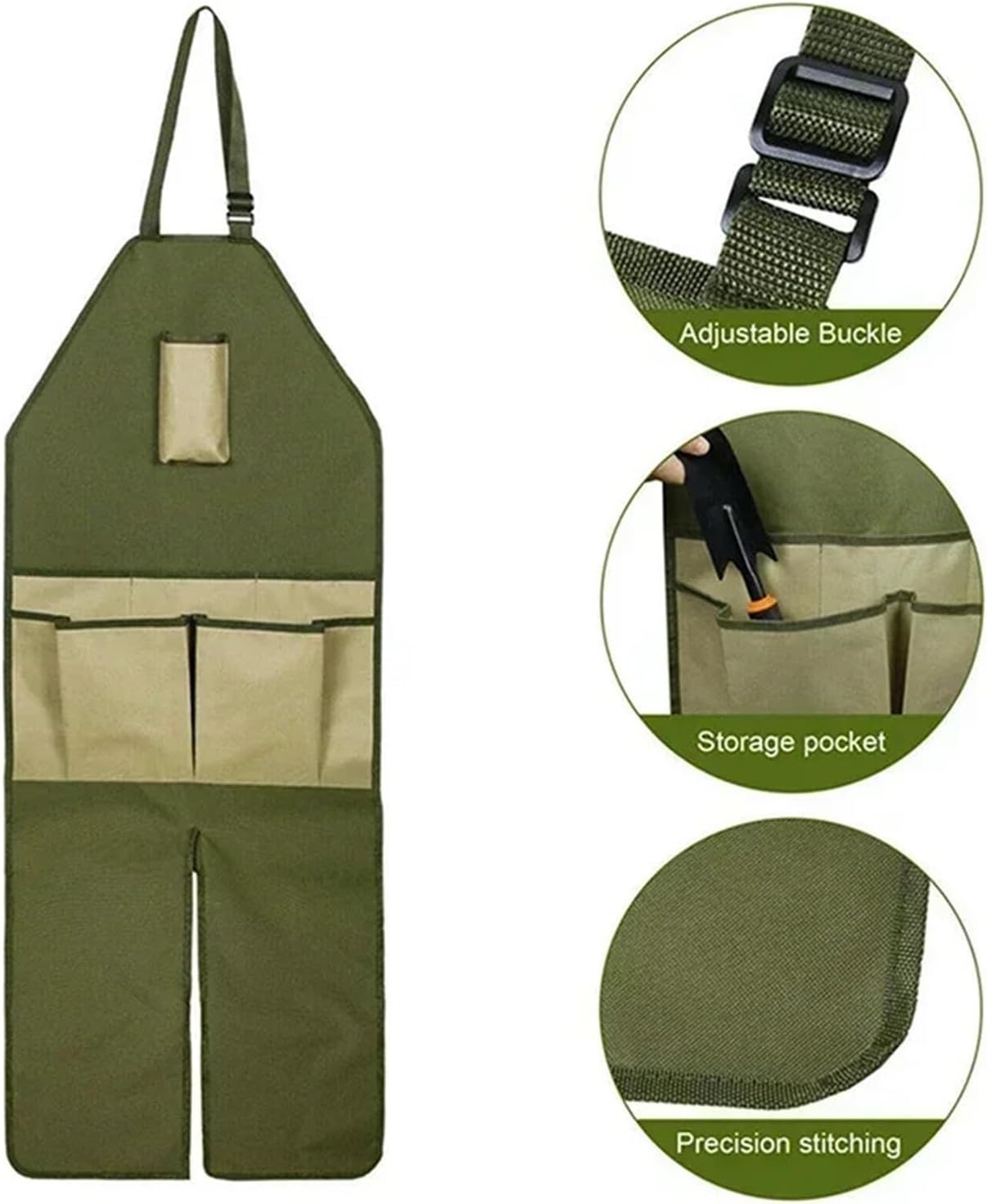 Tool Apron Oxford Apron For Gardening Work Multiple Pockets for Small Tools Pruning Branches Picking Aprons