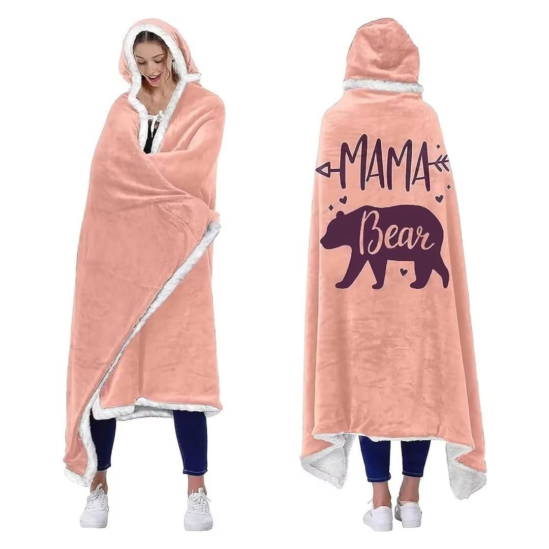 Adults Wearable Blanket Hoodie | Oversized, Thick & Warm With Pocket, Perfect Gift For Christmas Or Lounging