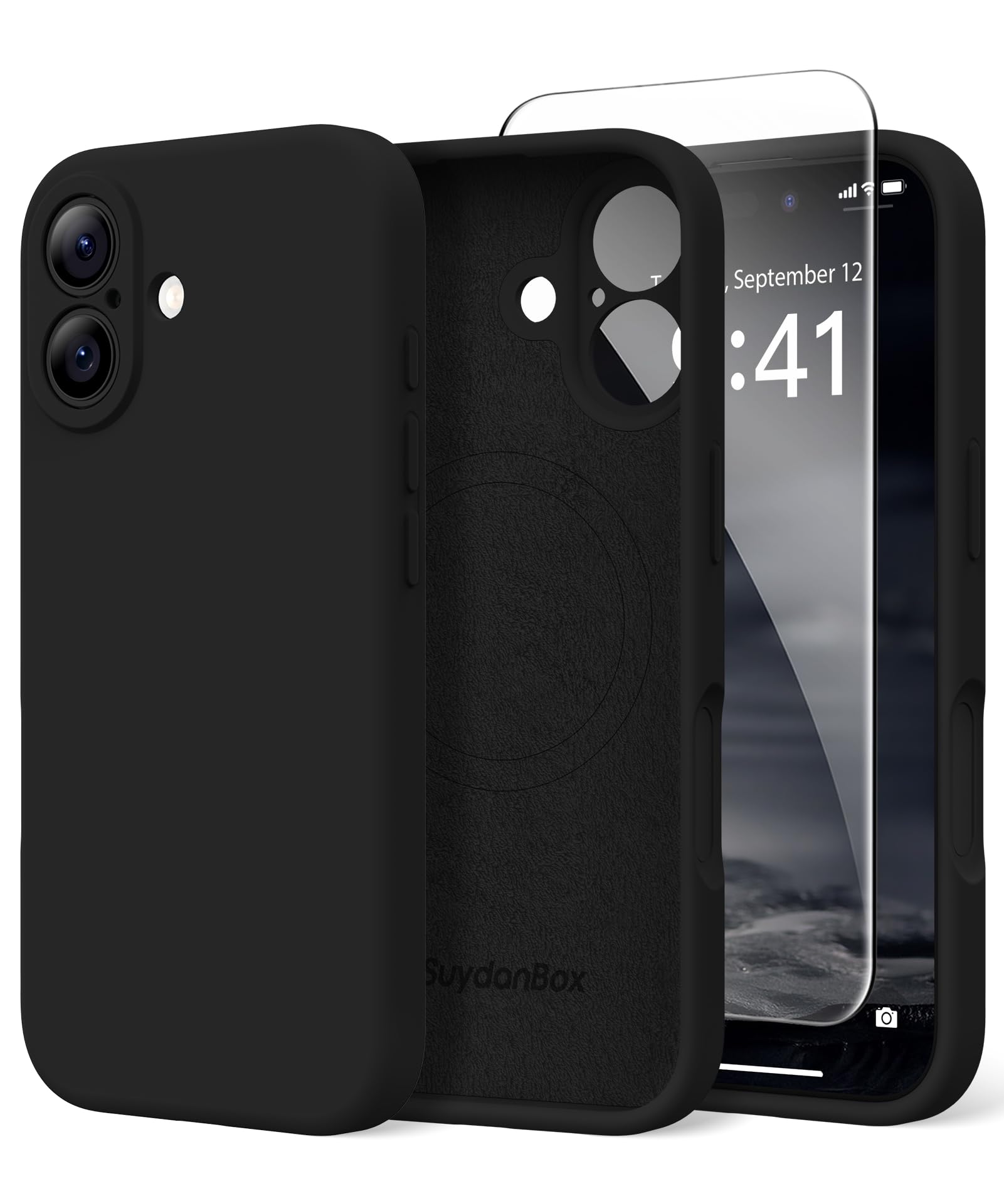 SuydanBox Silicone Black Case