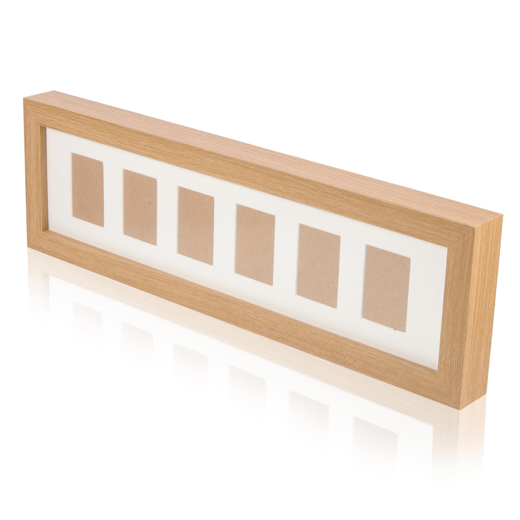 TOYANDONA 4stücke Erster Jahr Neugeborenen Bilderrahmen Aus Holz Fach Photo Display Für Monatliche Wachstumserinnerungen Kreatives Design Für Kinderzimmerdekoration Zur Geburt