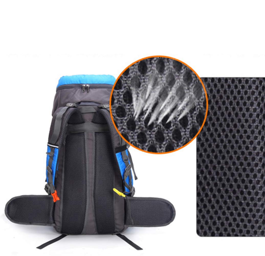 Zaino da Viaggio, Borsa da Alpinismo Impermeabile Zaino da Escursionismo per Sport all'Aria Aperta 40L con parapioggia