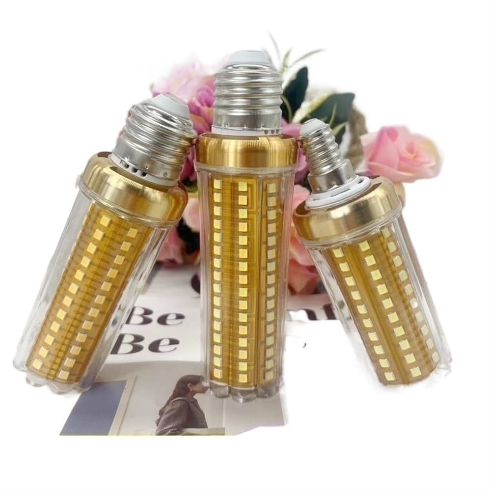 HHF Iluminación del hogar, Paquete de 10, Bombilla LED de maíz AC220V E27, lámpara Colgante for el hogar con Tornillo, Bombilla de maíz 20W/24W/30W(Blanco,20W E27)