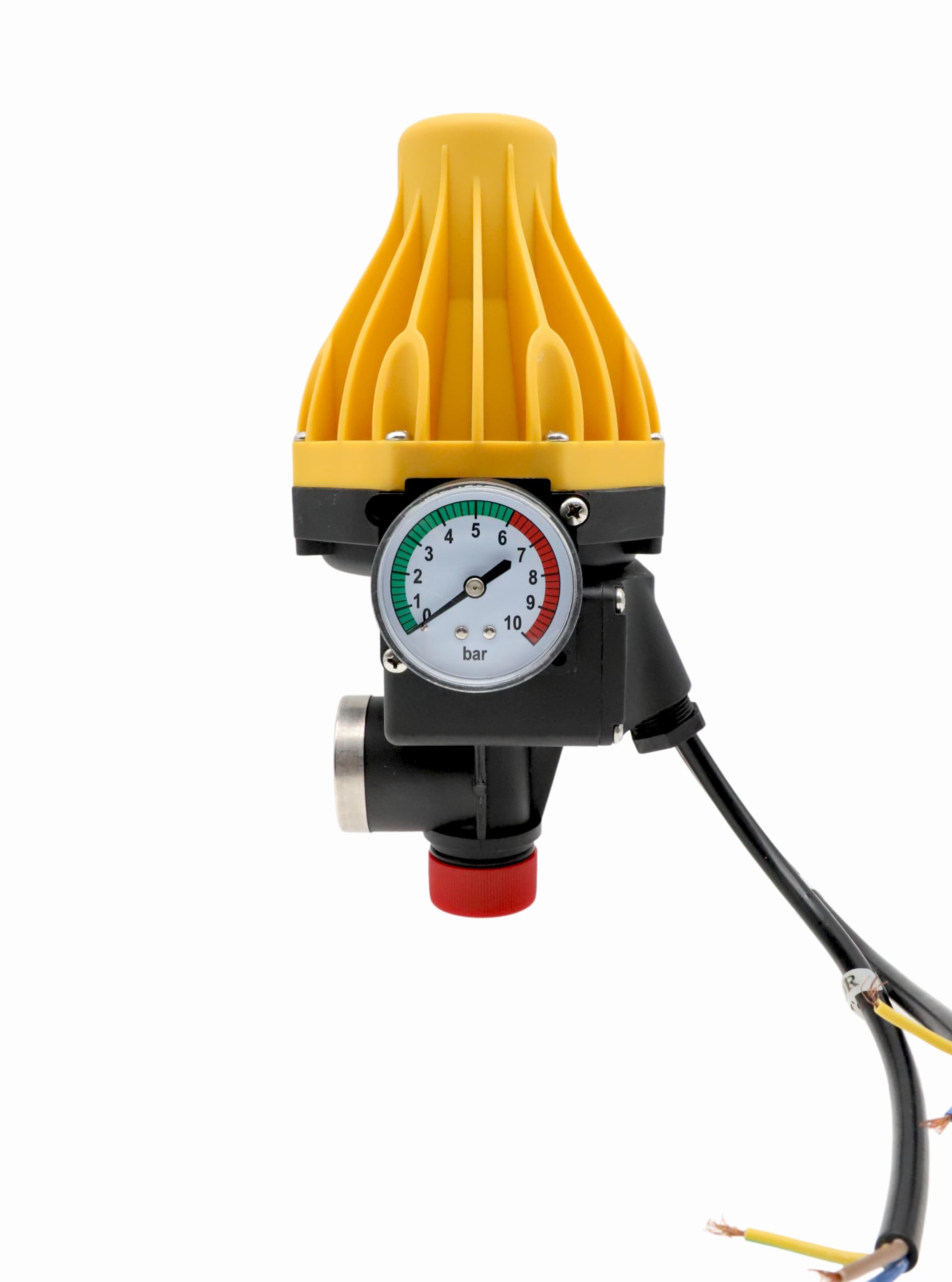 BOSS LIFE STYLE Automatic Water Pump Pressure Switch with Adjustable Pressure Settings for Garden and Home Use