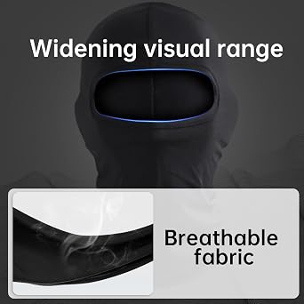 2 Pcs Kids Balaclava,Black Thermal Ski Mask Children's,Multipurpose Winter Childrens Head Face Full Masks,Snoods Fleece Windproof Warmer Neck Snood Balaclavas Helmet Hat for Baby Boys Girls Cycling