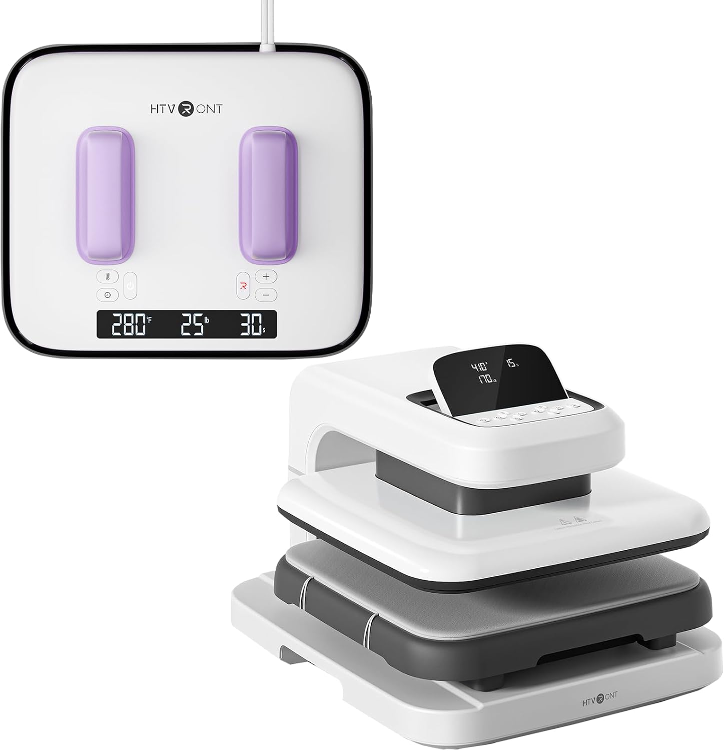 Termofijadora HTVRONT H10 12x10" con Prensa Automática 2