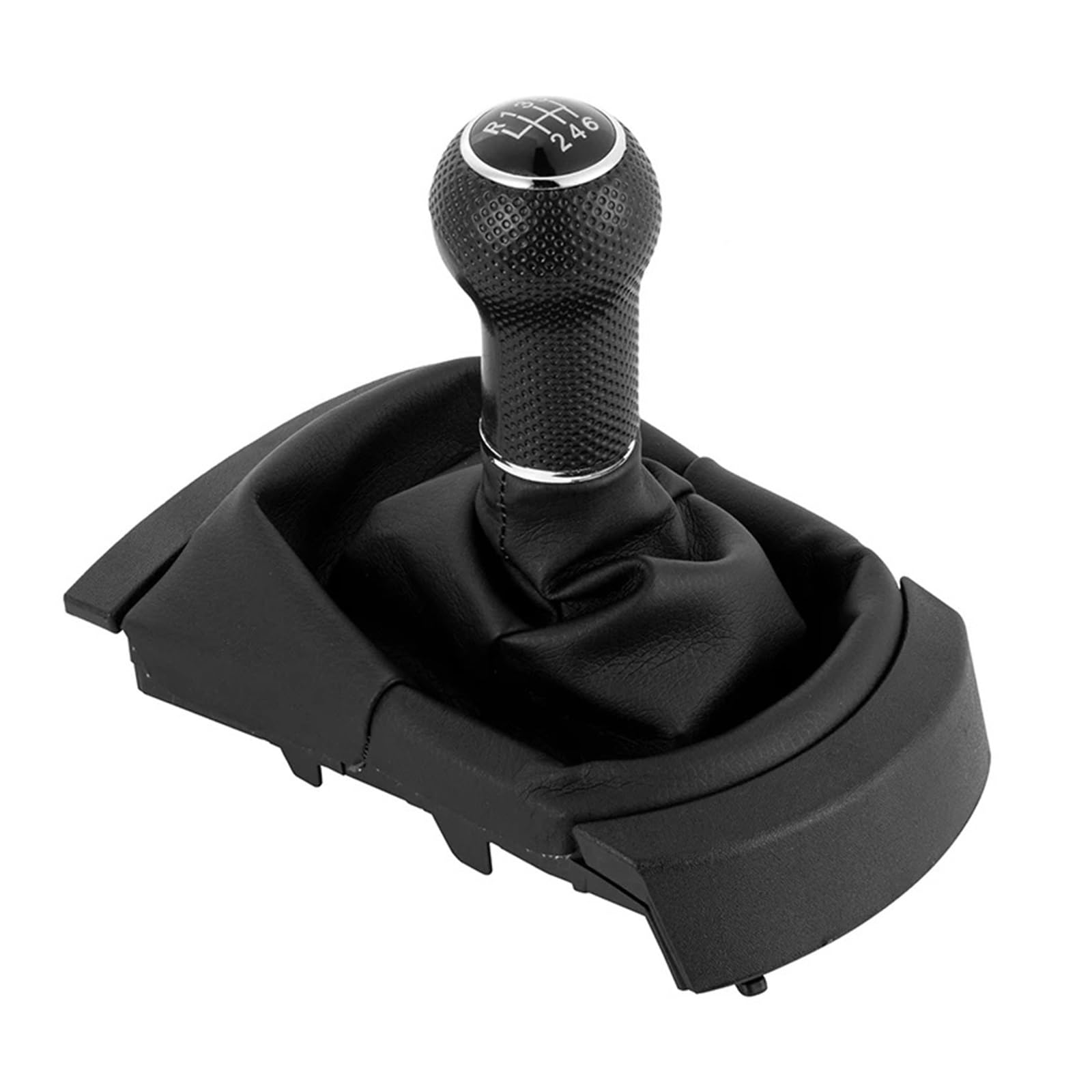 luoliang Gear knob 5/6Speed Car-Styling Gear Stick Shift Knob for Seat for Ibiza 2002-2008 Leather Boot for New for Car Accessories(6Speed)