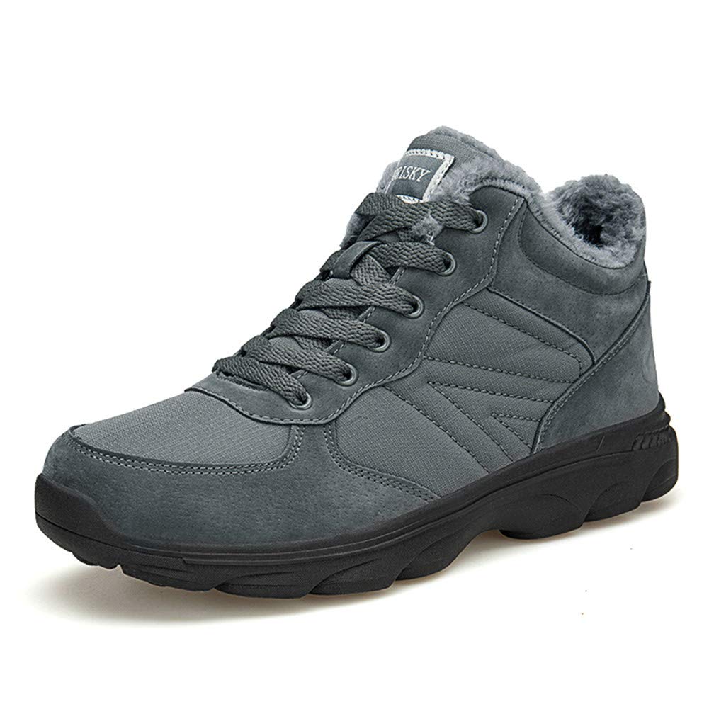TORISKY Stivali Invernali Uomo Donna Scarpe Cotone Outdoor Impermeabili Trekking Caldo Piatto Caviglia Stivaletti Neve