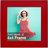 Vista 123 de KINLINK Marco de Fotos 11x14 Natural, Marco de Madera Maciza 11x14 con Plexiglás Acrílico para Fotos 5x7/8x10 Con Paspartú, Exhibición de Mesa