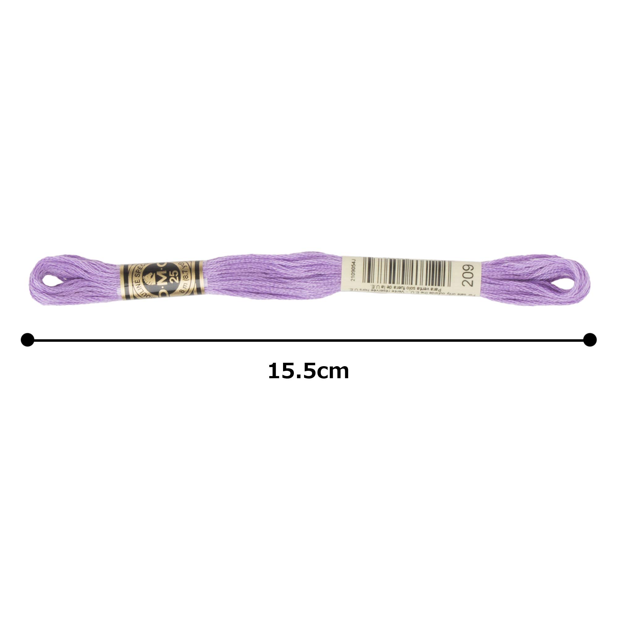DMC hilo de bordado algodón hilo, color morado