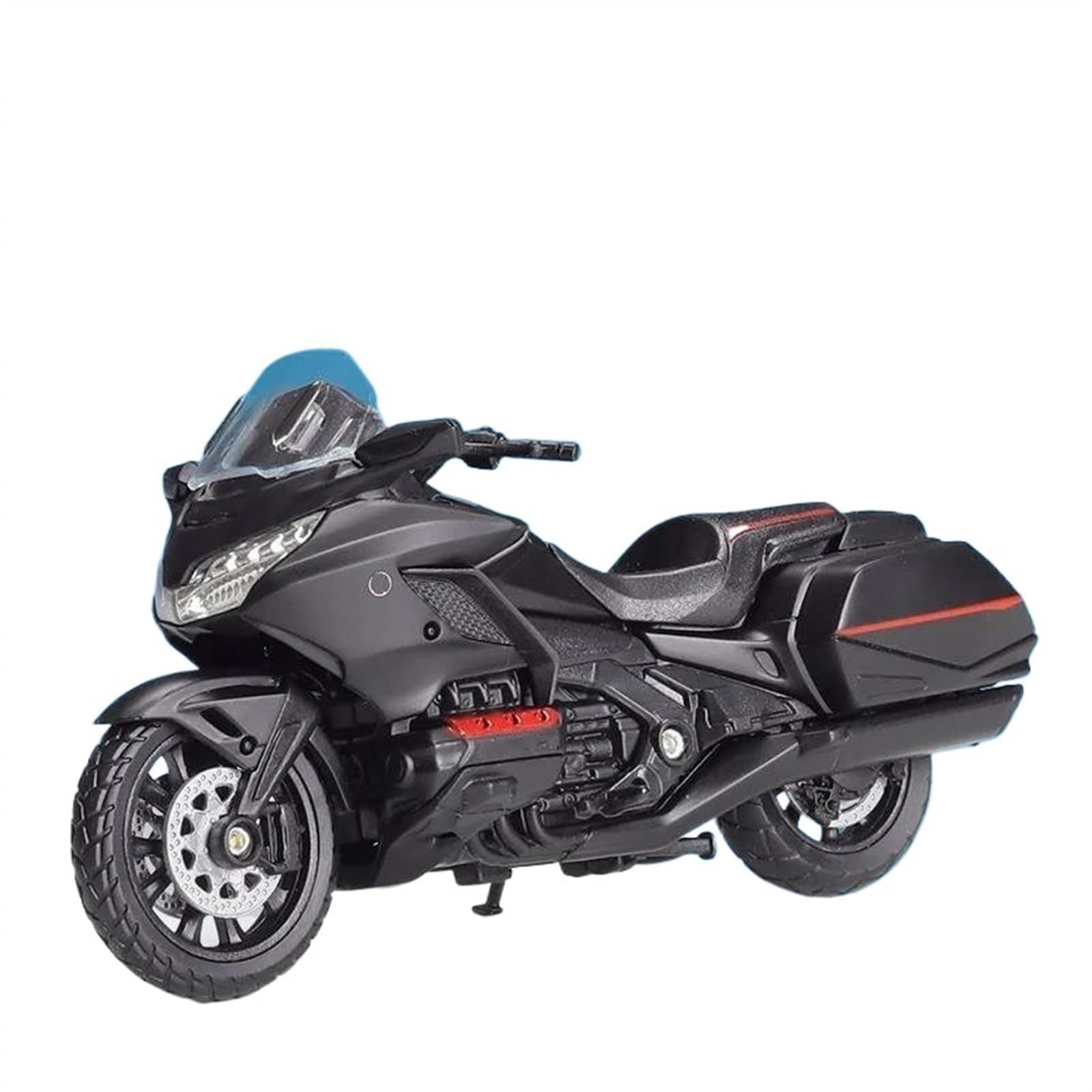 SEYXF Motorbike Toy 1:18 for H-onda Gold Wing Motorcycle Model Simulation Diecasts Metal Gifts(with Foam Box)