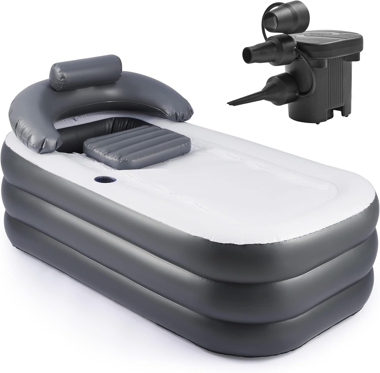 CO-Z Inflatable Bathtub With Electric Air Pump