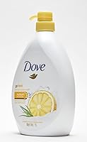 Vista 5 de Dove Go Fresh Energize Body Wash, Grapefruit and Lemongrass Scent, 33.8 Ounce (1 Liter) International Version