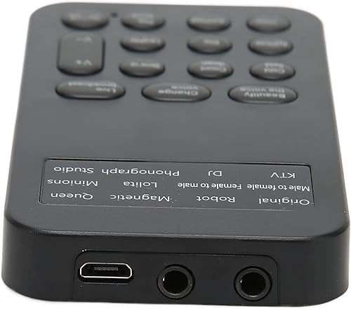 Miniatura 9 de Cambiador de voz portátil, cambiador de voz de micrófono de mano con 8 efectos de sonido, ricos modos de escena de simulación para teléfono celular,
