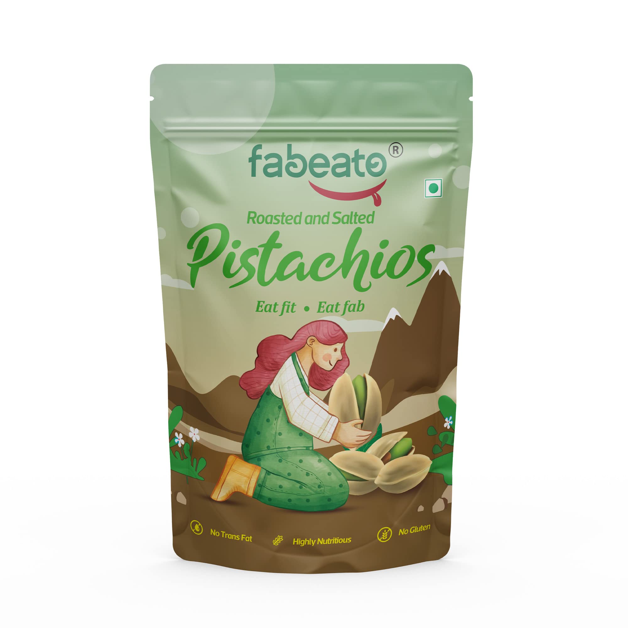 - Premium Roasted & Salted Pistachios (200g) - Crunchy, Nutritious & Delicious Snack