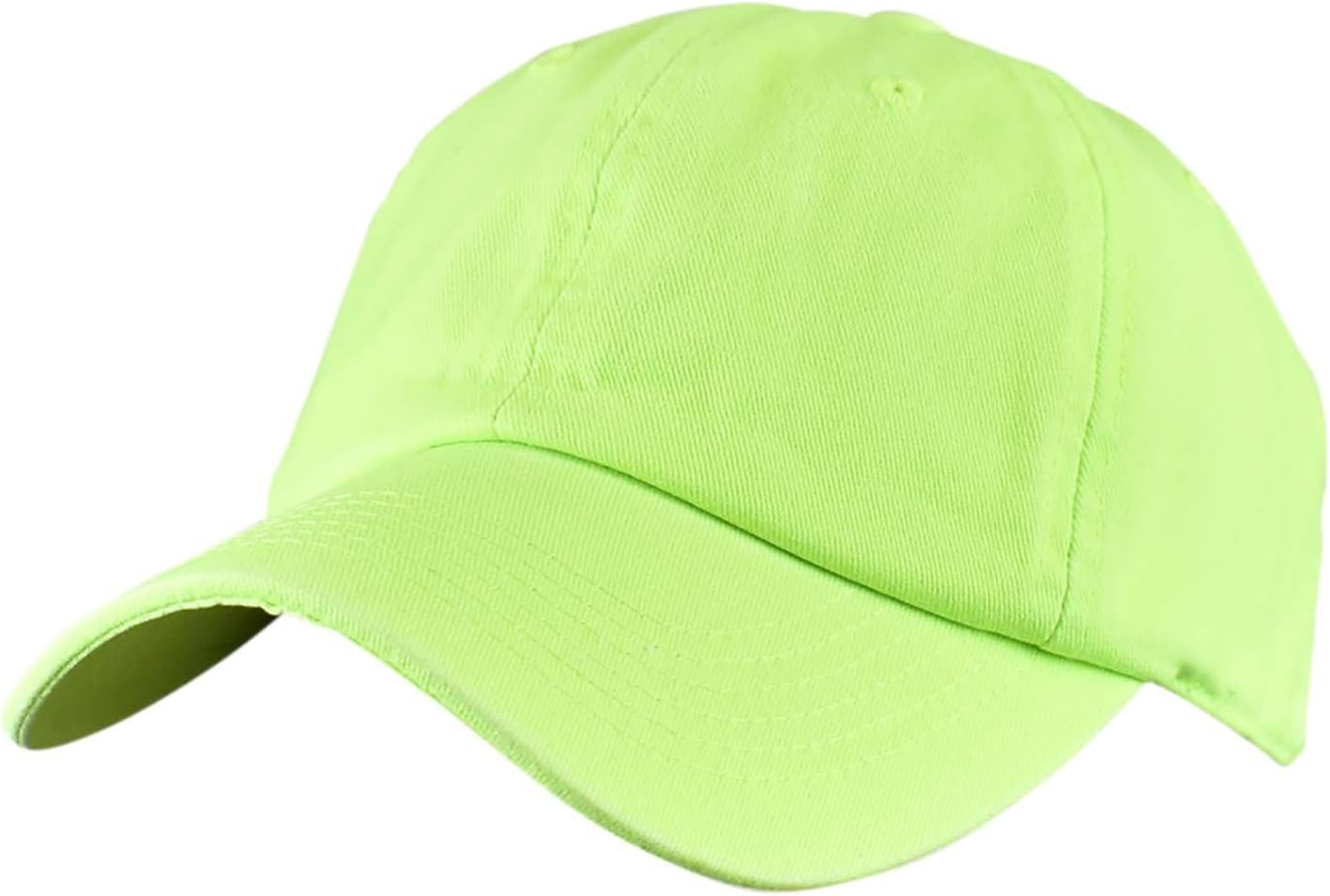 C.C Unisex Classic Blank Low Profile Cotton Unconstructed Baseball